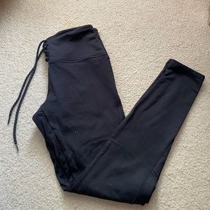 ✨VS PINK COZY FLEECE-LINED LACE UP LEGGINGS✨